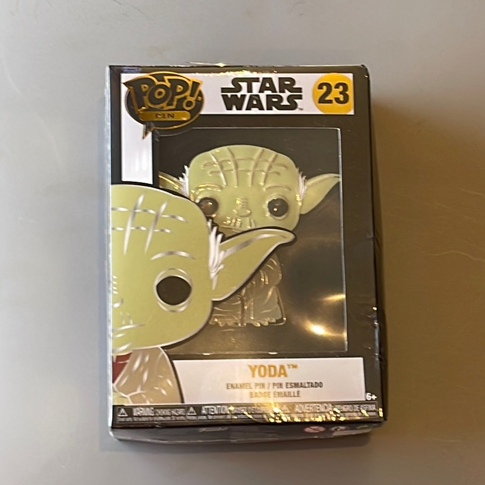 Star Wars Yoda Pop! Pin